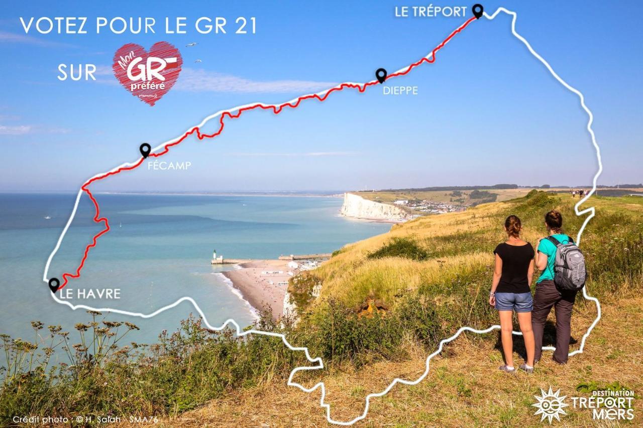 Idealement Situe "Le Studio" Les Locations Isahora Sont Aussi A 2 Pas Du Chateau D'Eu, Des Falaises Du Treport, De Mers Les Bains Et Aux Portes De La Baie De Somme Eu (Seine-Maritime) Exterior foto